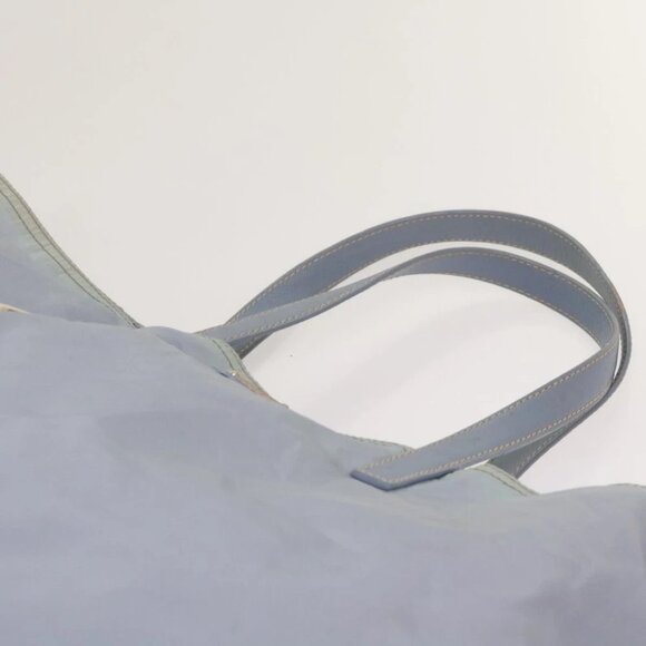 PRADA Tote Bag Nylon Light Blue Auth ac2744 - Picture 9 of 15